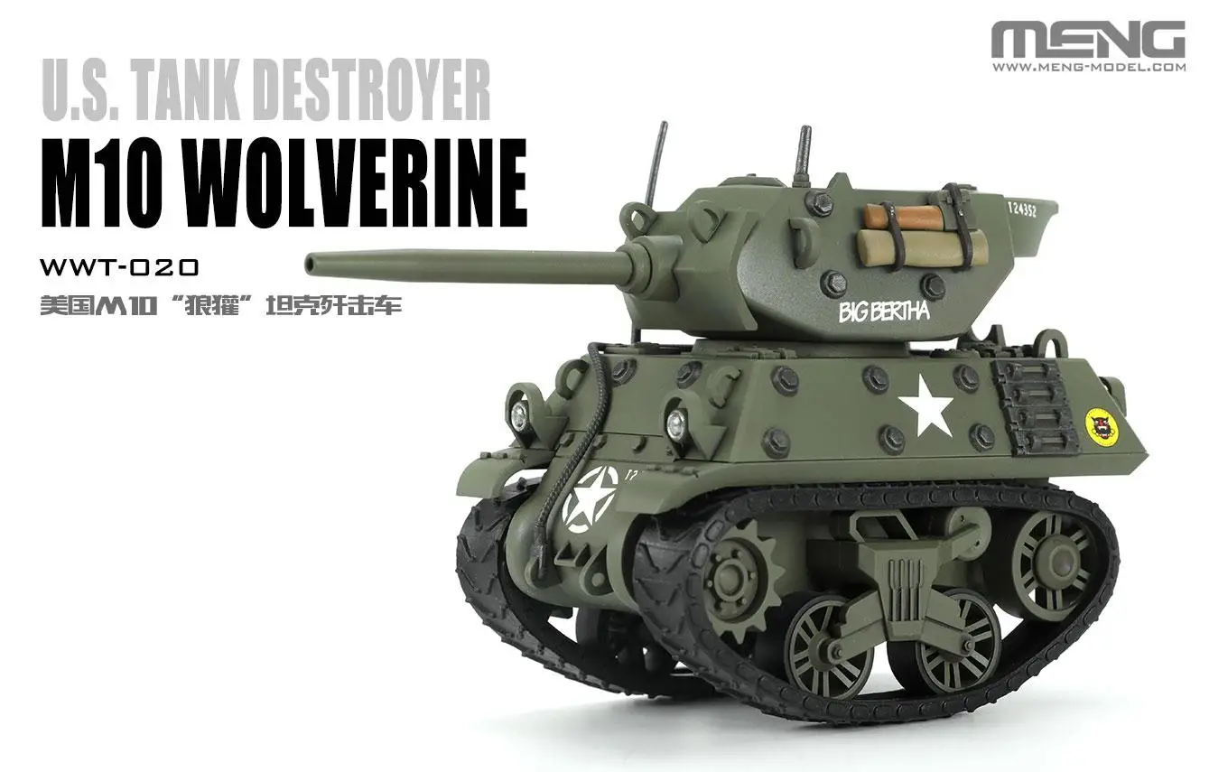 Model Kit Wolverine - Model MENG WWT U.S. Kit Model