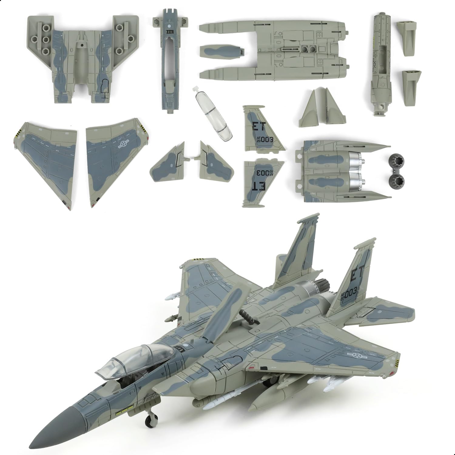 Model Kit Instructions - 1/72 F-15EX Eagle II Pesawat Tempur