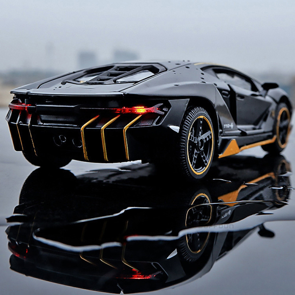 Model Kit Lamborghini - Mobil mainan 1/32, mobil mainan otomatis