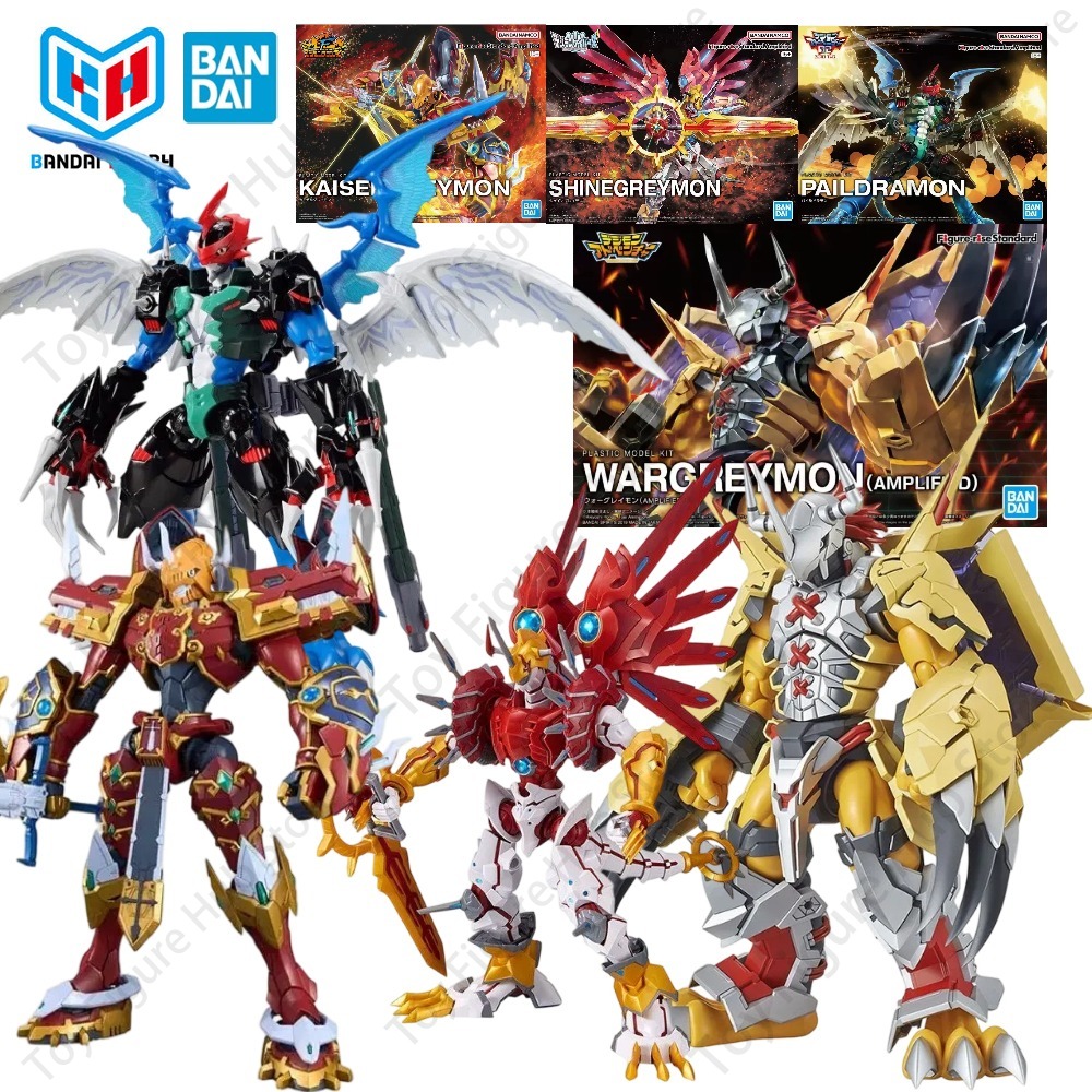 Model Kit Kaisergreymon - BANDAI Model Kit Resmi FRS Figure-rise