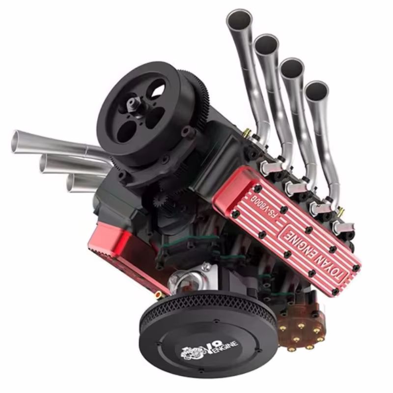 Model Kit Engine V8 - TOYAN V8 Mesin Gas 4 Tak