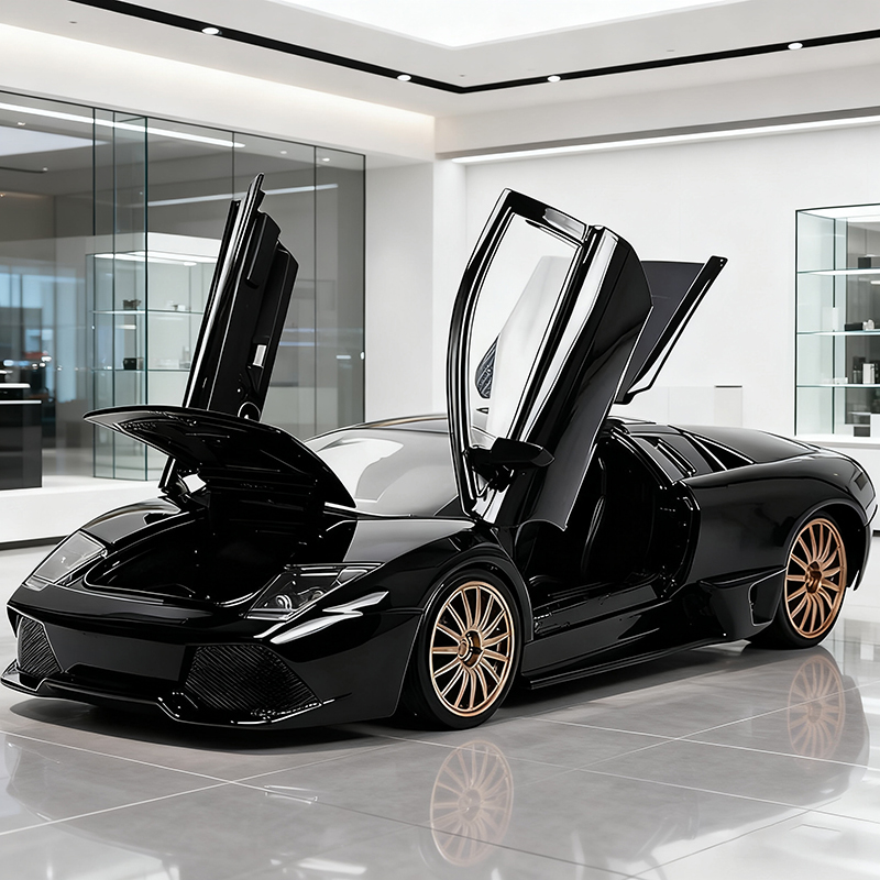 Model Kit Lamborghini - JADA 1:24 Murcielago LP640 Mobil Aloi