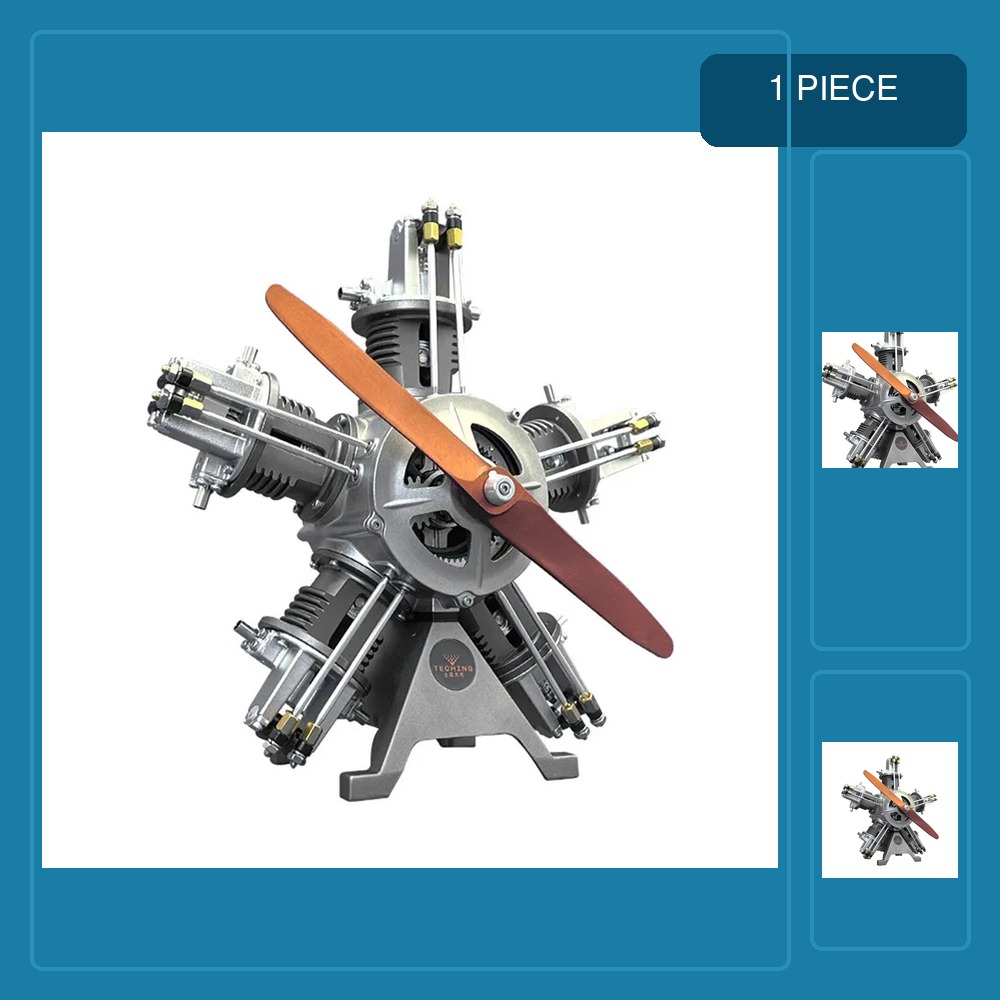 Model Kit Engine V8 - Kit Pembuatan Model Mesin Logam TECHING