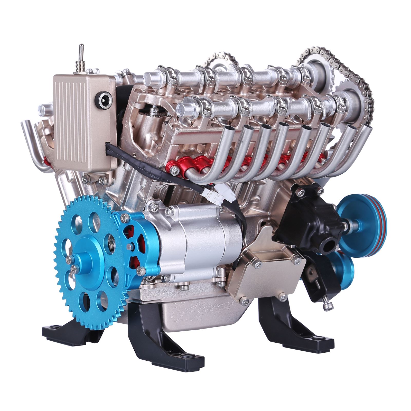 Model Kit Engine V8 - 500 + Buah DIY V8 Model