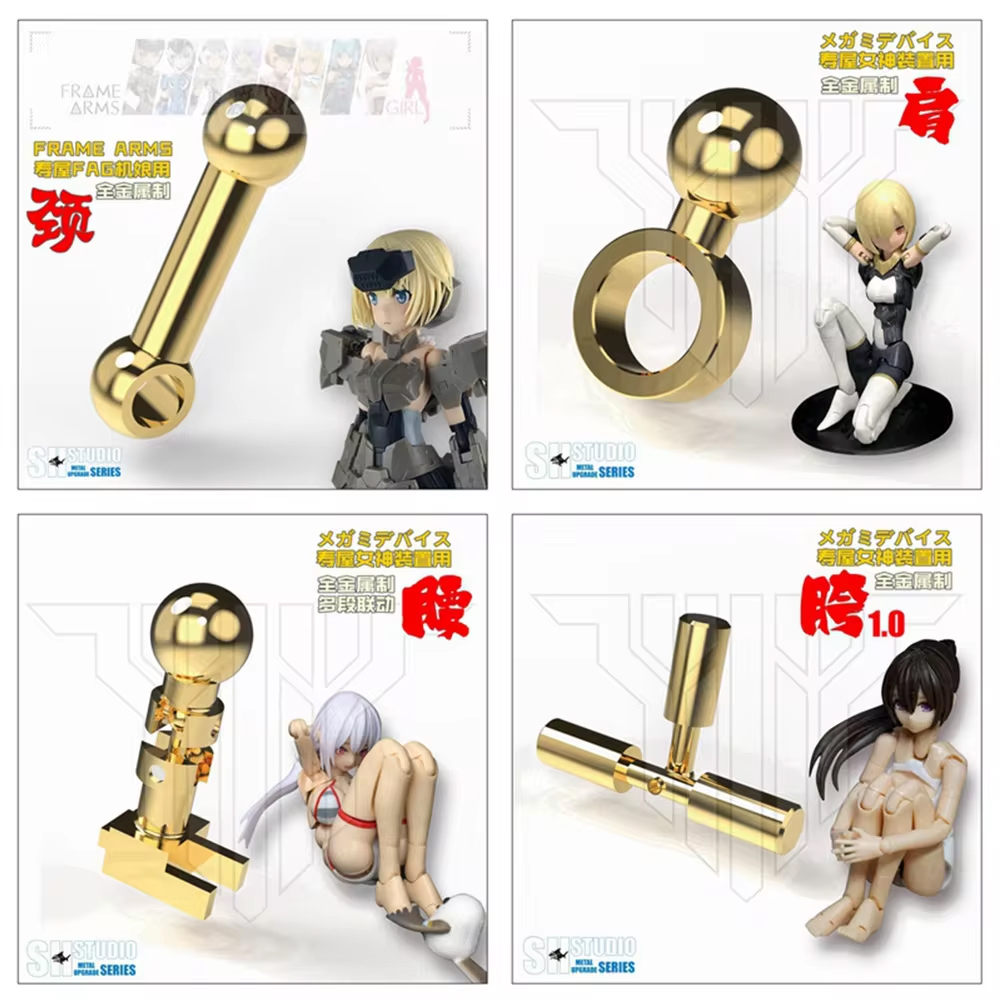 Model Kit Kotobukiya - SH dewi perangkat Super bagian logam
