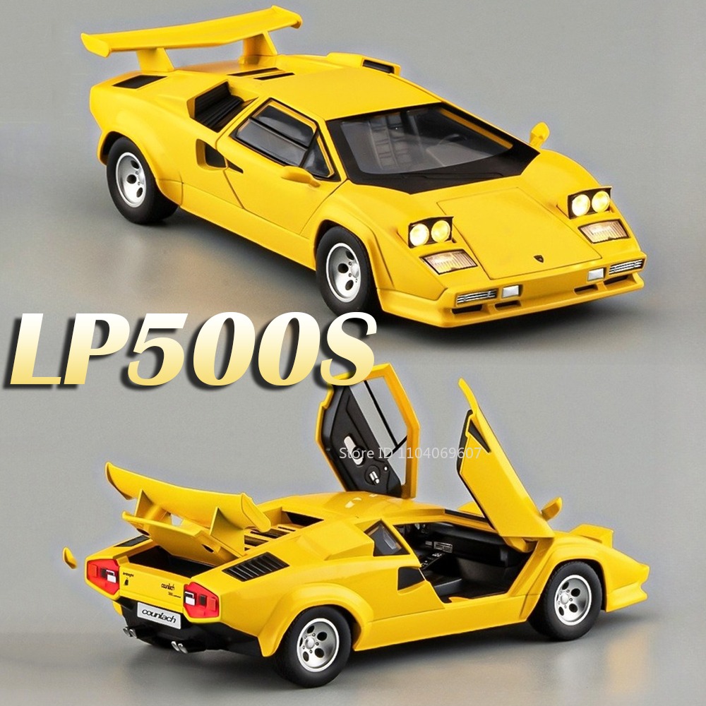 Model Kit Lamborghini - 1:24 Countach LP500S REVUELTO Model Mainan