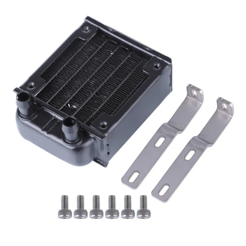 Model Kit Engine V8 - Kit Radiator TOYAN Perakitan Tangki Air