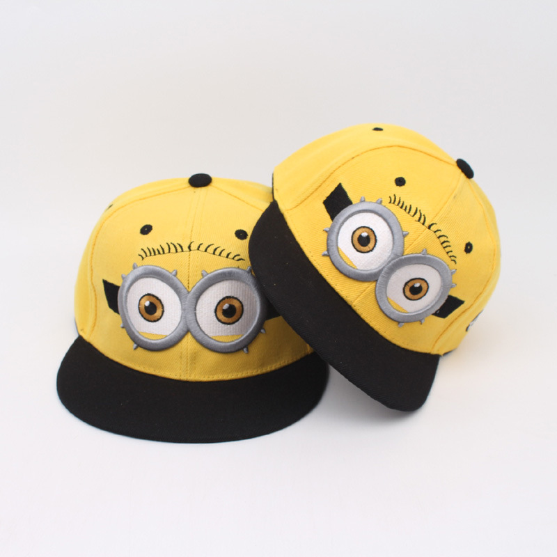 Model Kit Girls - Topi Bisbol Minion Ukuran Dapat Disesuaikan