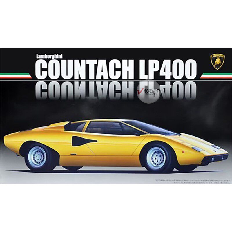 Model Kit Lamborghini - Model Rakitan Prefabrikasi Fujimi-12654, Kit Model