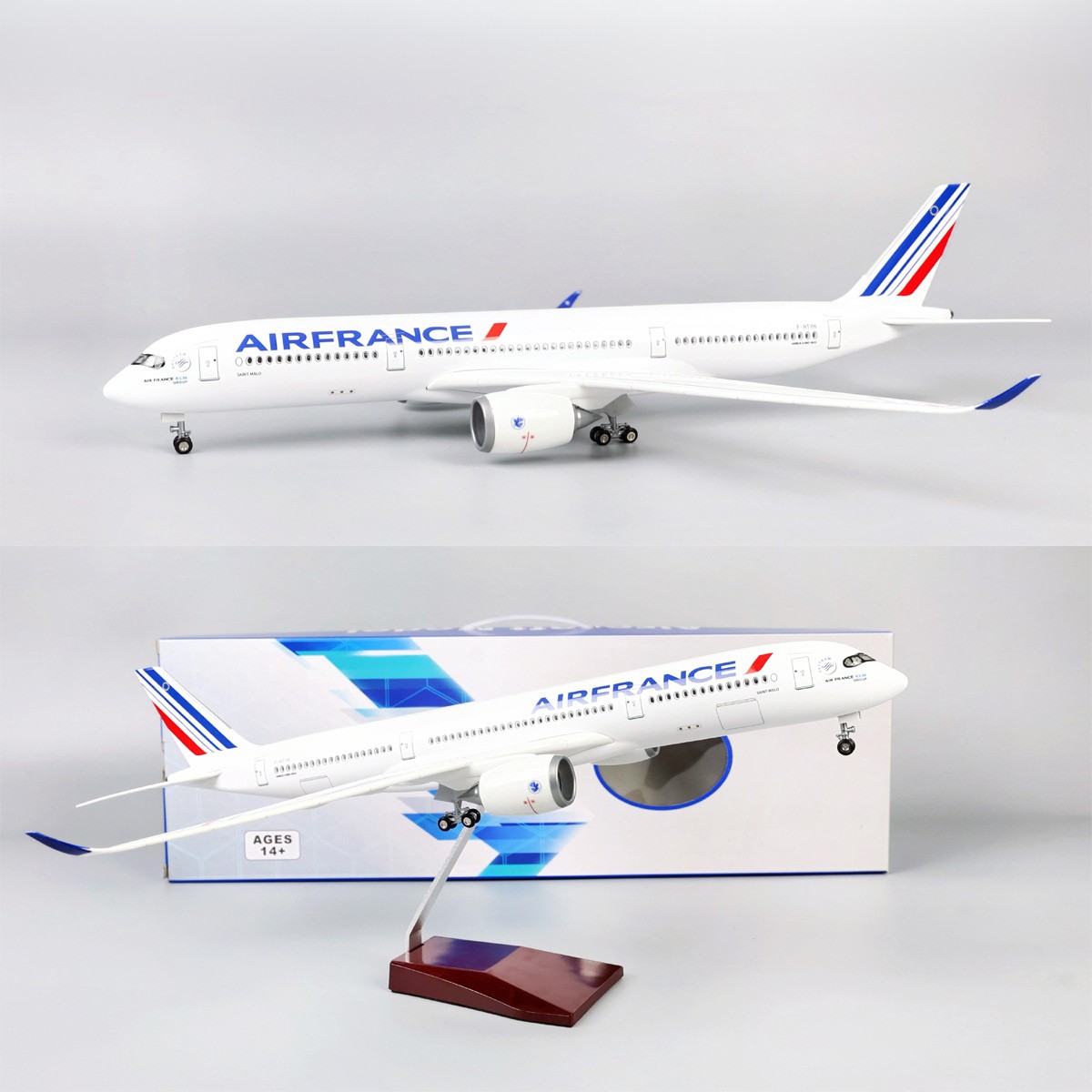 Model Kit Instructions - Pesawat Model Air France A350 47cm