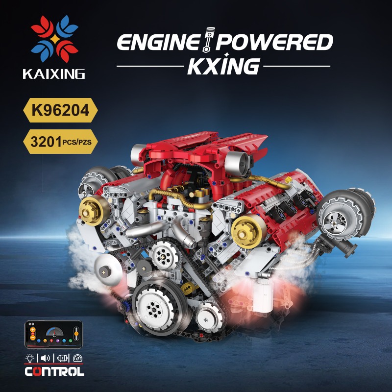 Kit Blok Bangunan Mesin V8 Ber - Model Kit Engine V8 ulasan dan harga