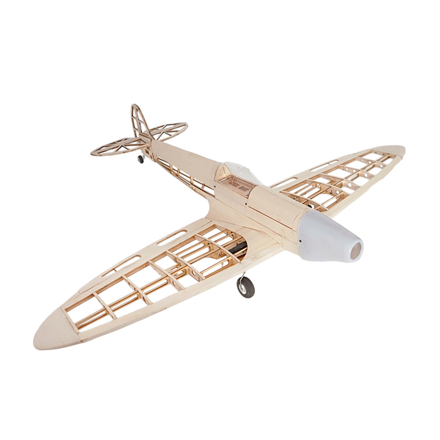Kit pesawat kayu Balsa potonga - Model Kit Spitfire ulasan dan harga