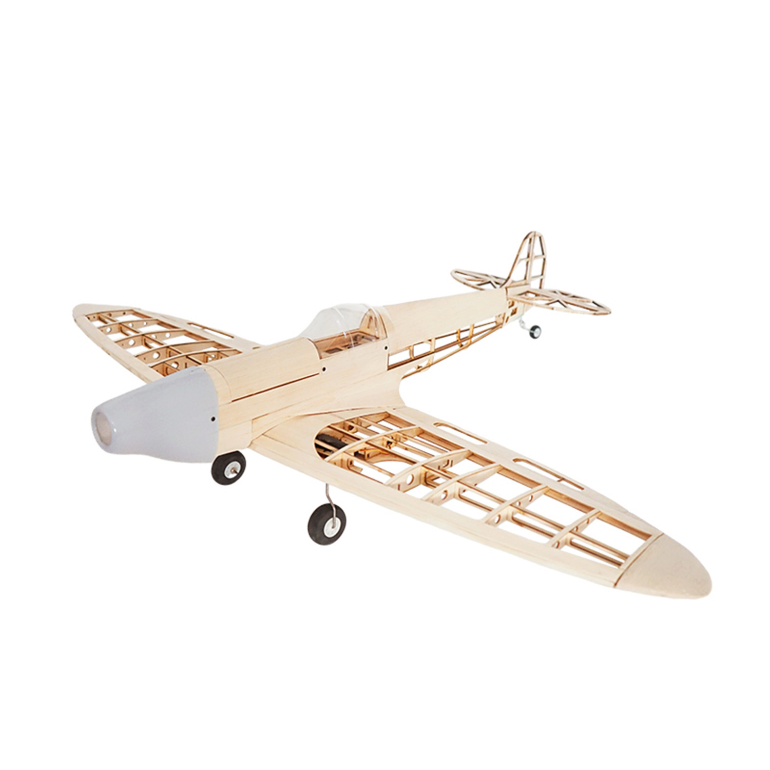 Kit pesawat kayu Balsa potonga - Model Kit Spitfire ulasan dan harga