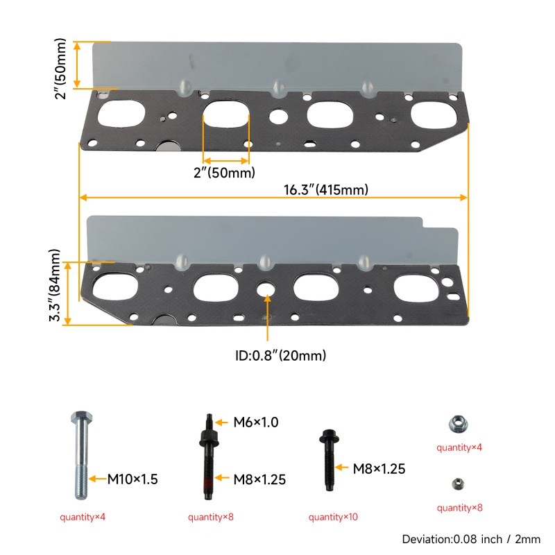 57073 Perangkat Keras Manifold - Model Kit Engine V8 ulasan dan harga