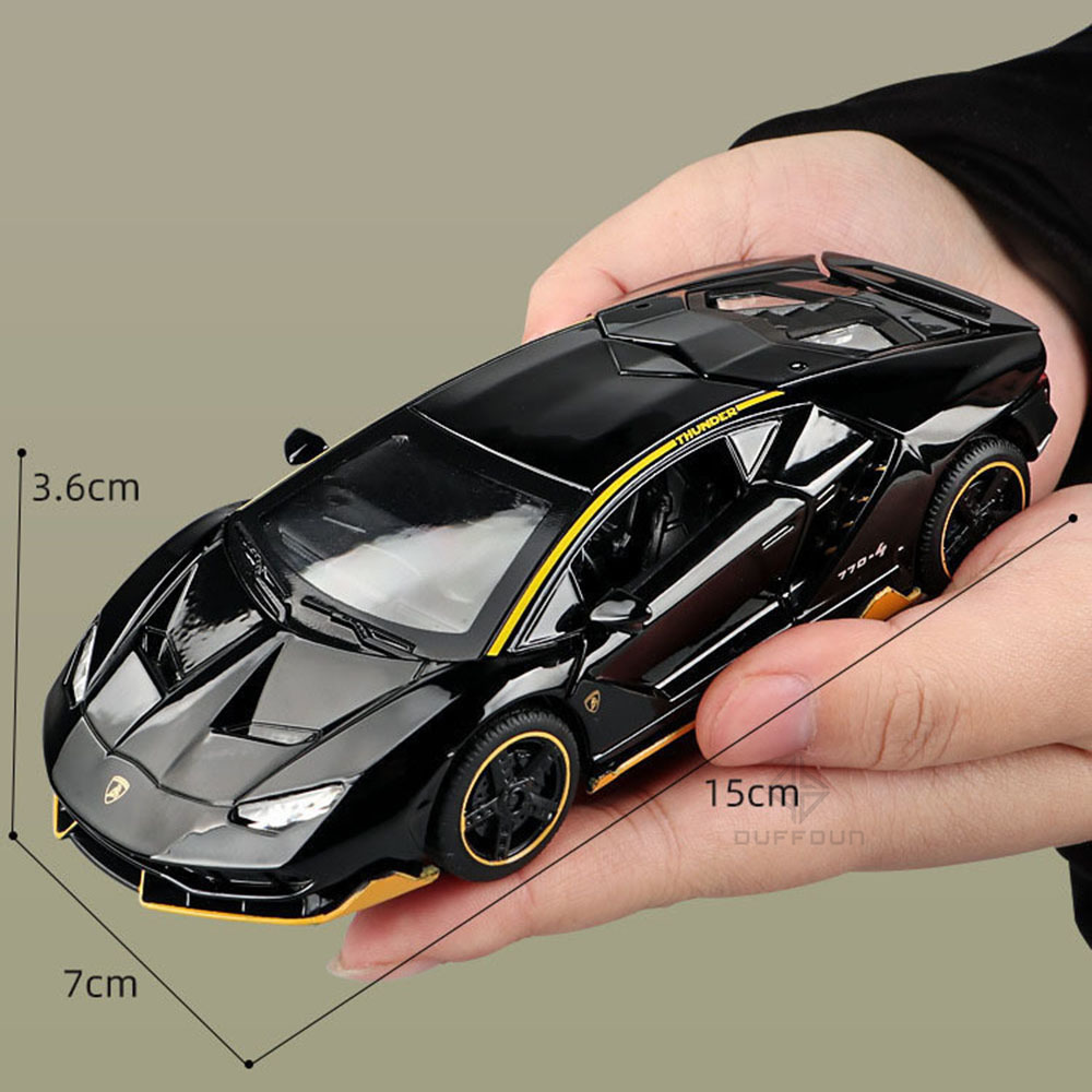 Mobil mainan 1/32, mobil maina - Model Kit Lamborghini ulasan dan harga