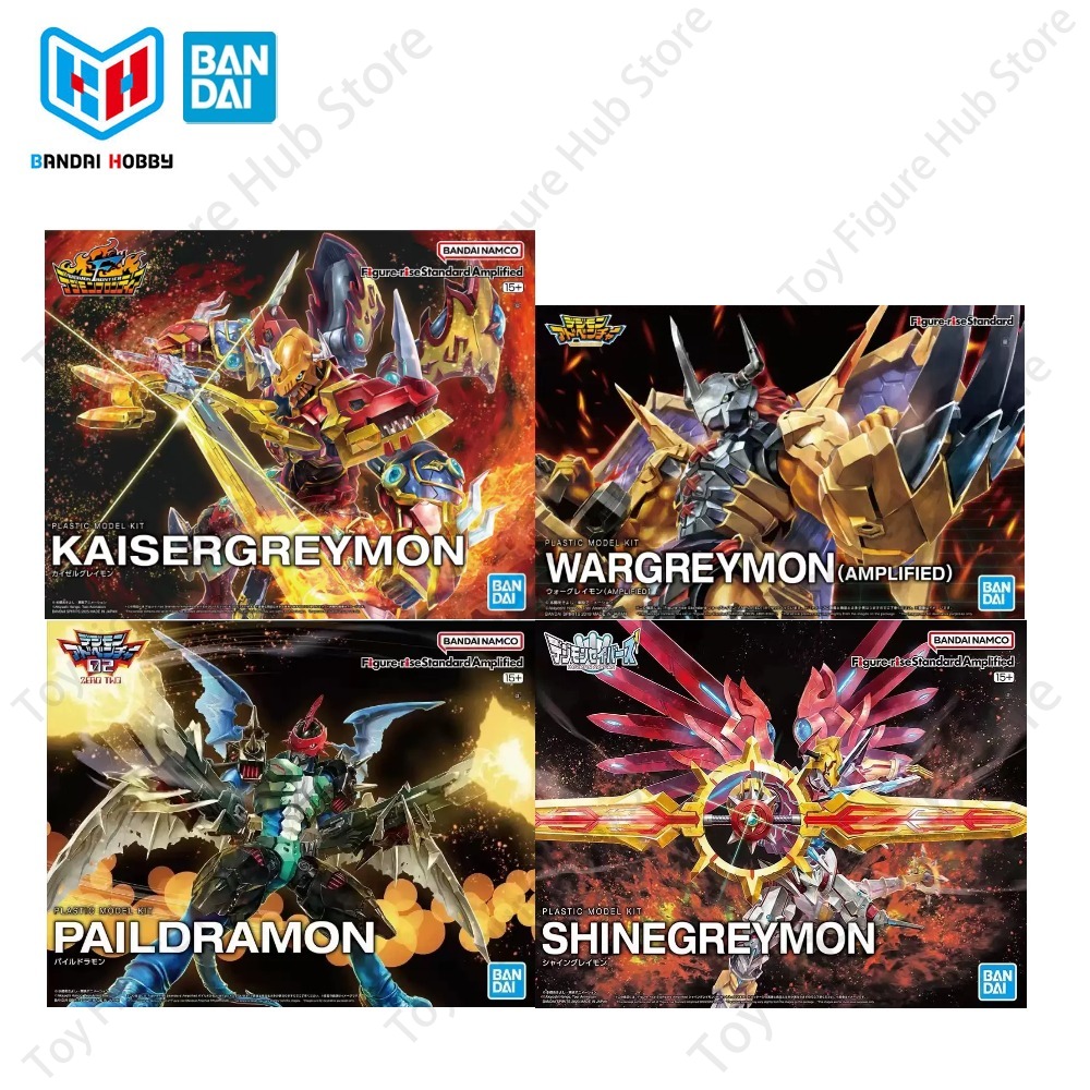 BANDAI Model Kit Resmi FRS Fig - Model Kit Kaisergreymon ulasan dan harga