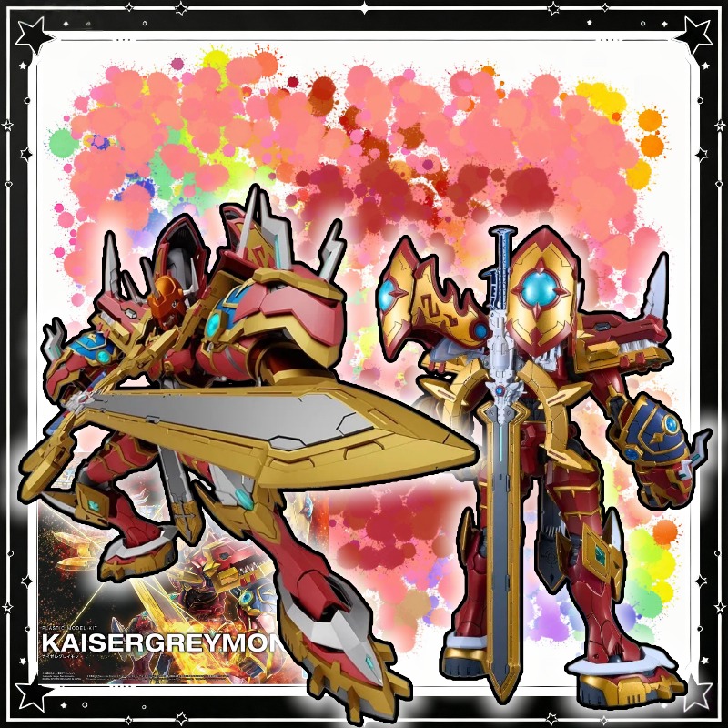 【Tersedia】Bandai Figure‑rise S - Model Kit Kaisergreymon ulasan dan harga