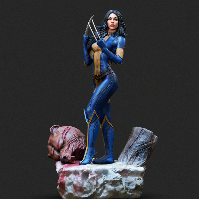 1/24 1/18 Kit Model Resin Patu - Model Kit Wolverine ulasan dan harga
