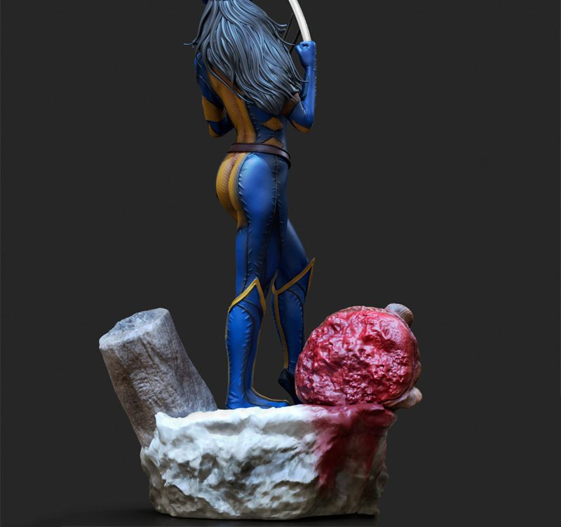 1/24 1/18 Kit Model Resin Patu - Model Kit Wolverine ulasan dan harga