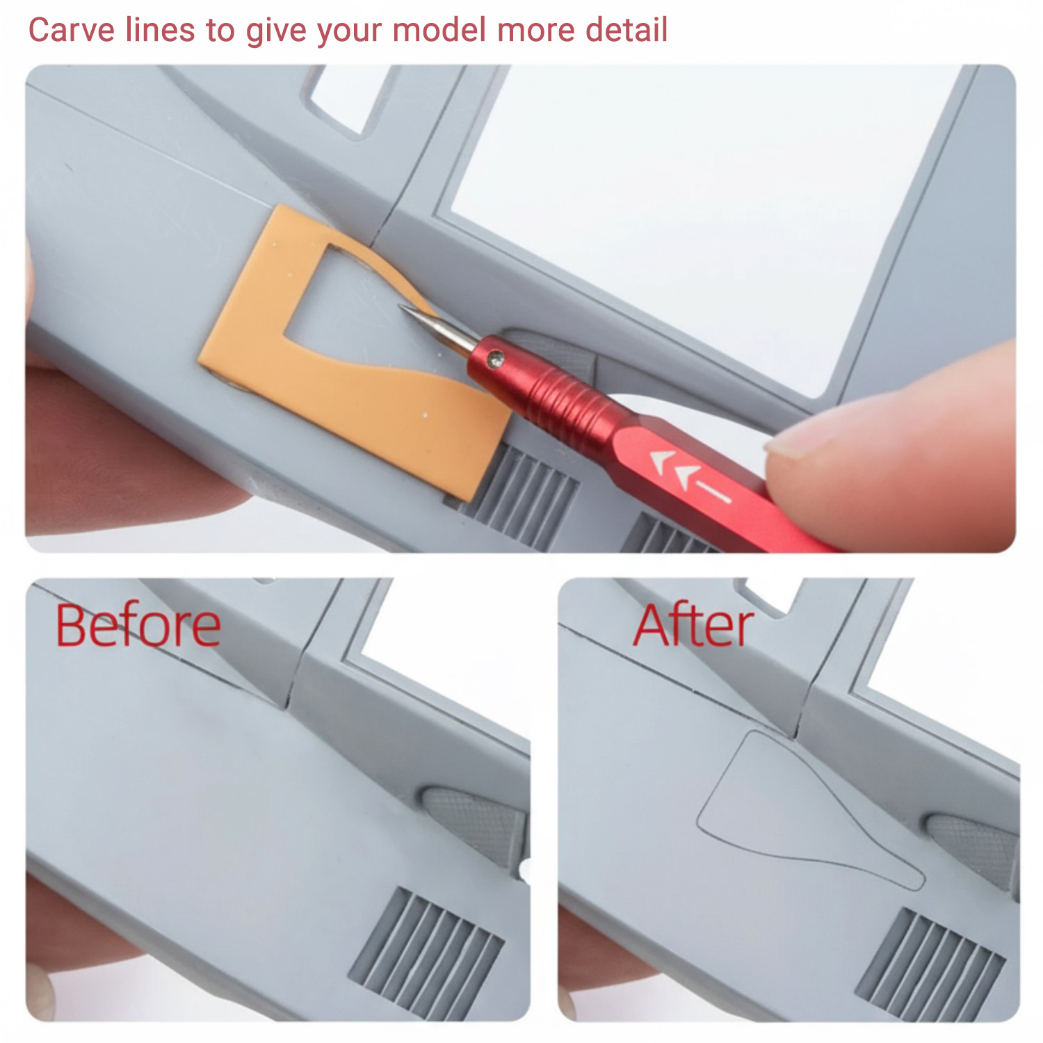 Set Alat Scriber Model dengan  - Model Kit Rg ulasan dan harga