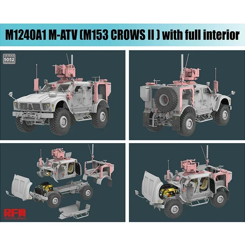 M-ATV M1240A1 dengan kit inter - Model Kit Rg ulasan dan harga