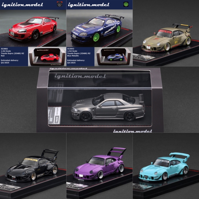 [PreSale] IG 1:64 R34 Omori Fa - Model Kit R34 ulasan dan harga