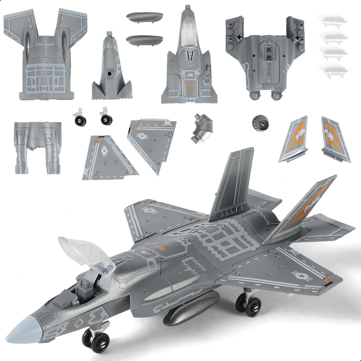 Kit Model Pesawat Tempur F-35  - Model Kit Instructions ulasan dan harga