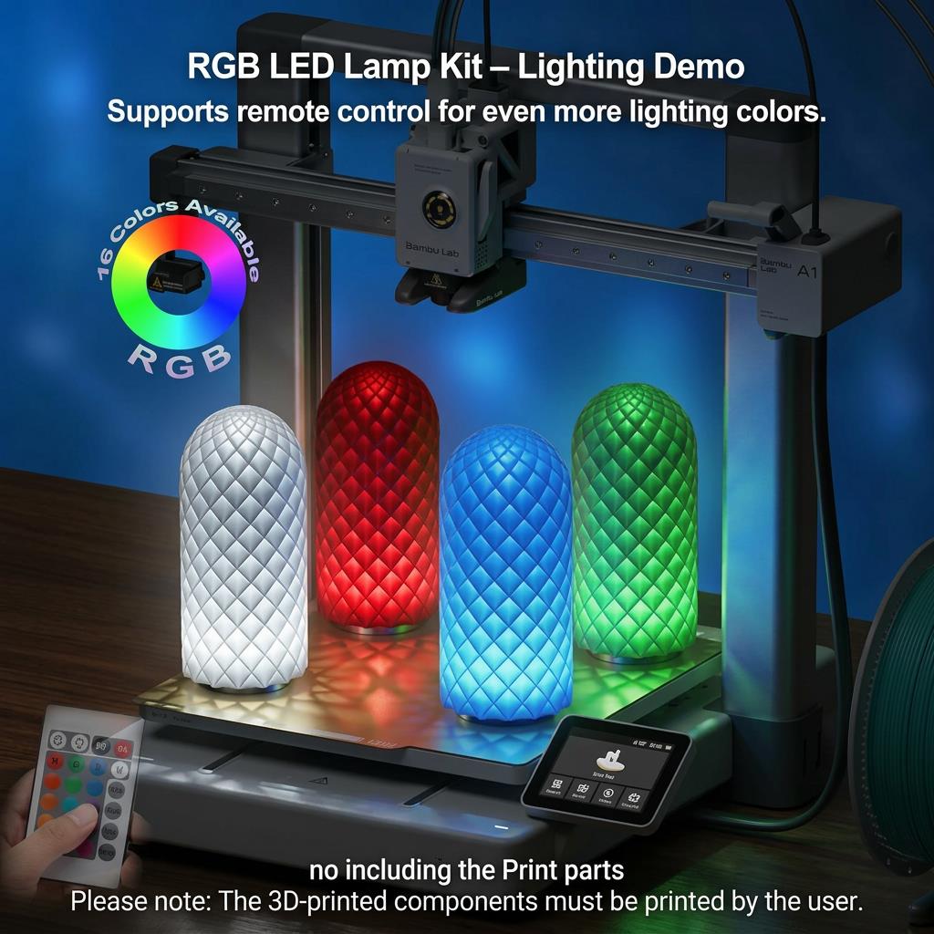 Untuk Kit Lampu LED Bambu Lab, - Model Kit Rg ulasan dan harga