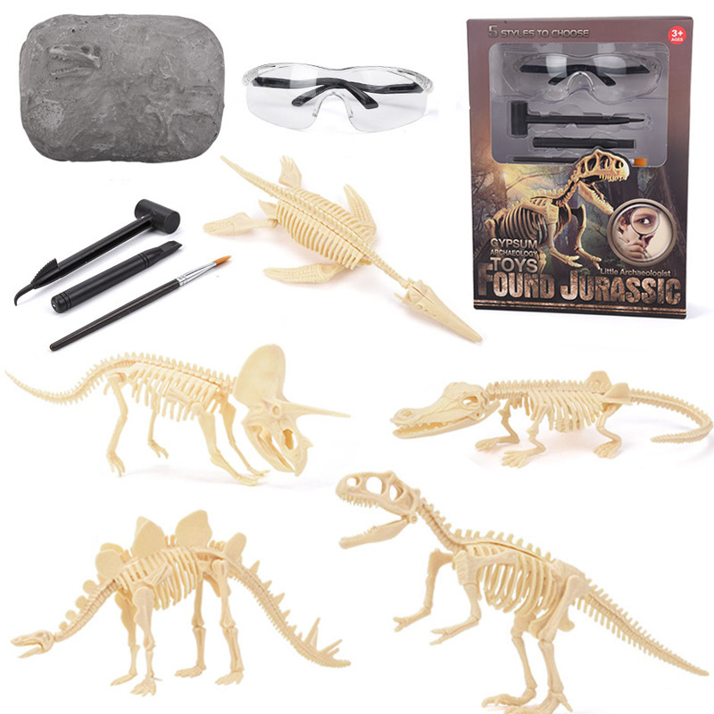 Kit Penggalian Fosil Dinosauru - Model Kit Girls ulasan dan harga
