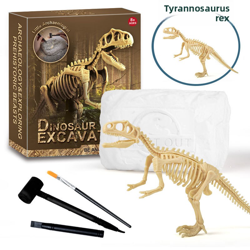 Kit Penggalian Fosil Dinosauru - Model Kit Girls ulasan dan harga