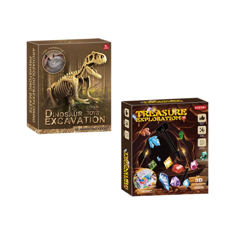 Kit Penggalian Fosil Dinosauru - Model Kit Girls ulasan dan harga