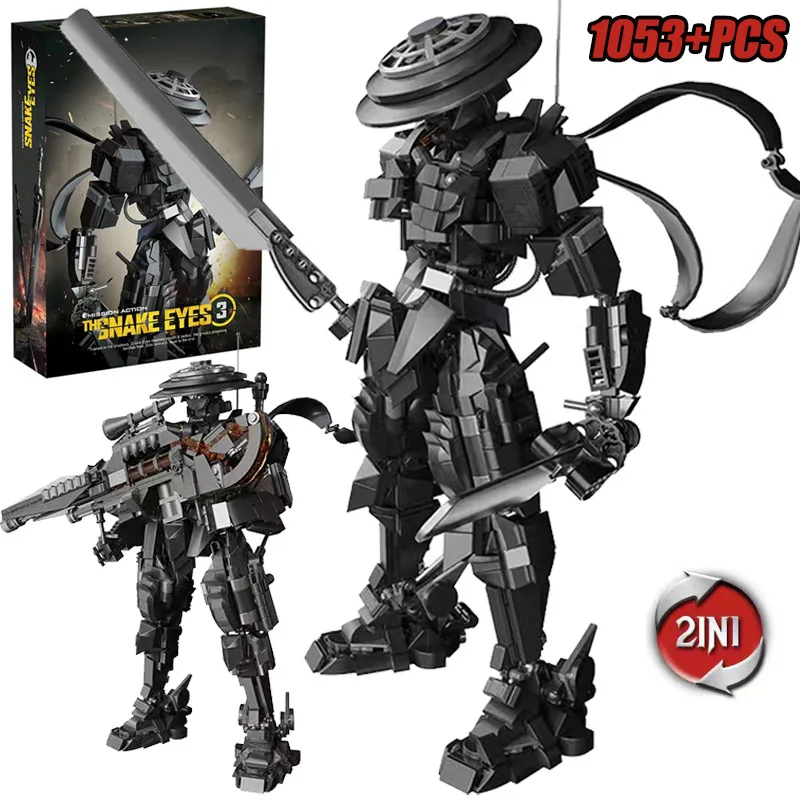 Kreatif 1053pcs Mech Ninja War - Model Kit Ninja ulasan dan harga