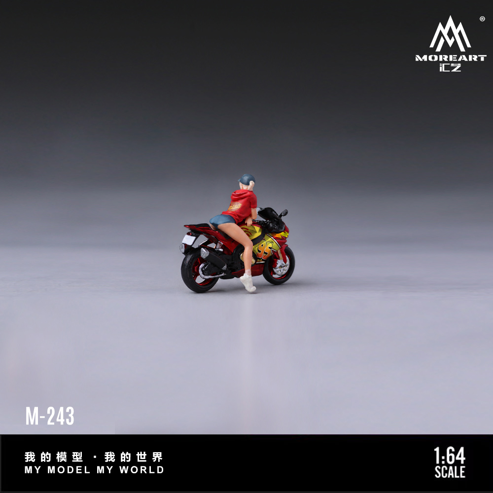 MoreArt 1:64 Model Motor Resin - Model Kit Girls ulasan dan harga