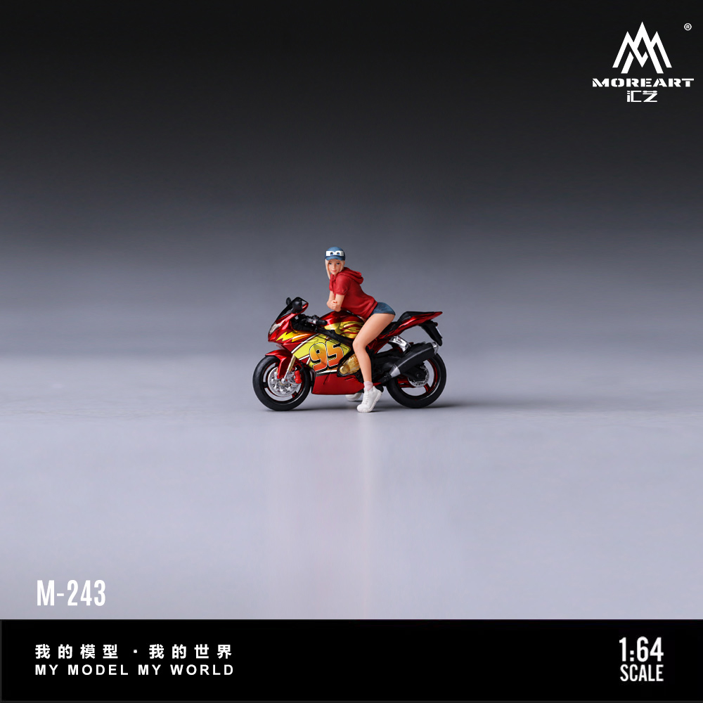 MoreArt 1:64 Model Motor Resin - Model Kit Girls ulasan dan harga