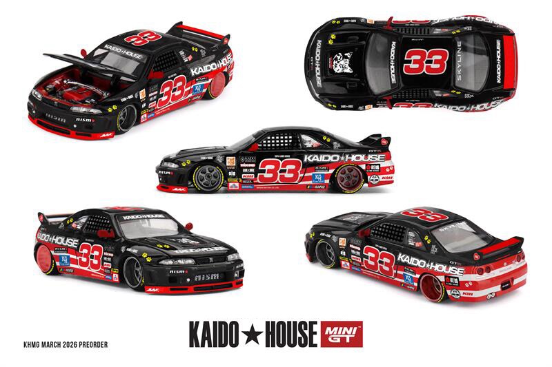 *PreSale* Kaido House x MINI G - Model Kit R34 ulasan dan harga
