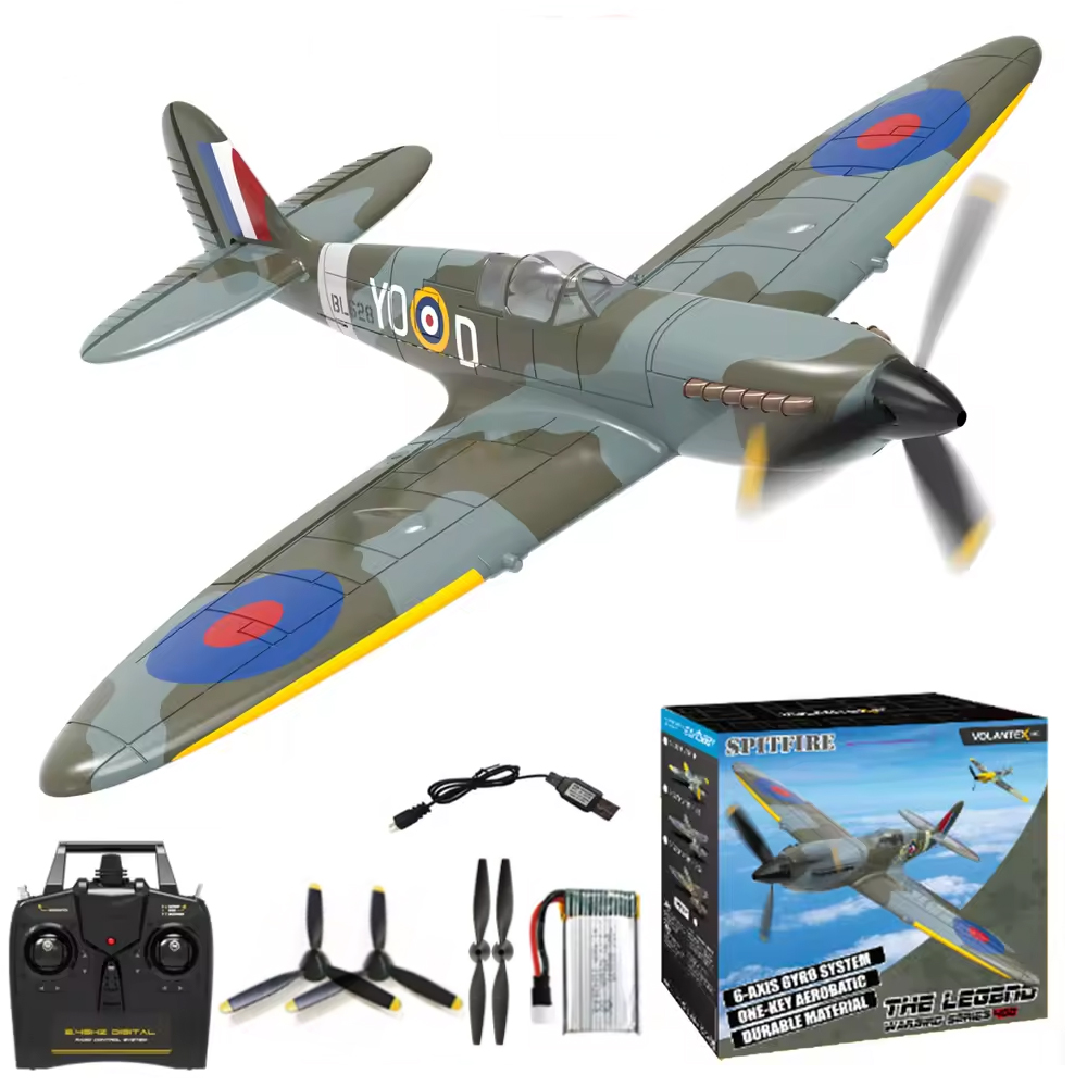 Volantex pesawat Klasik Seri W - Model Kit Spitfire ulasan dan harga