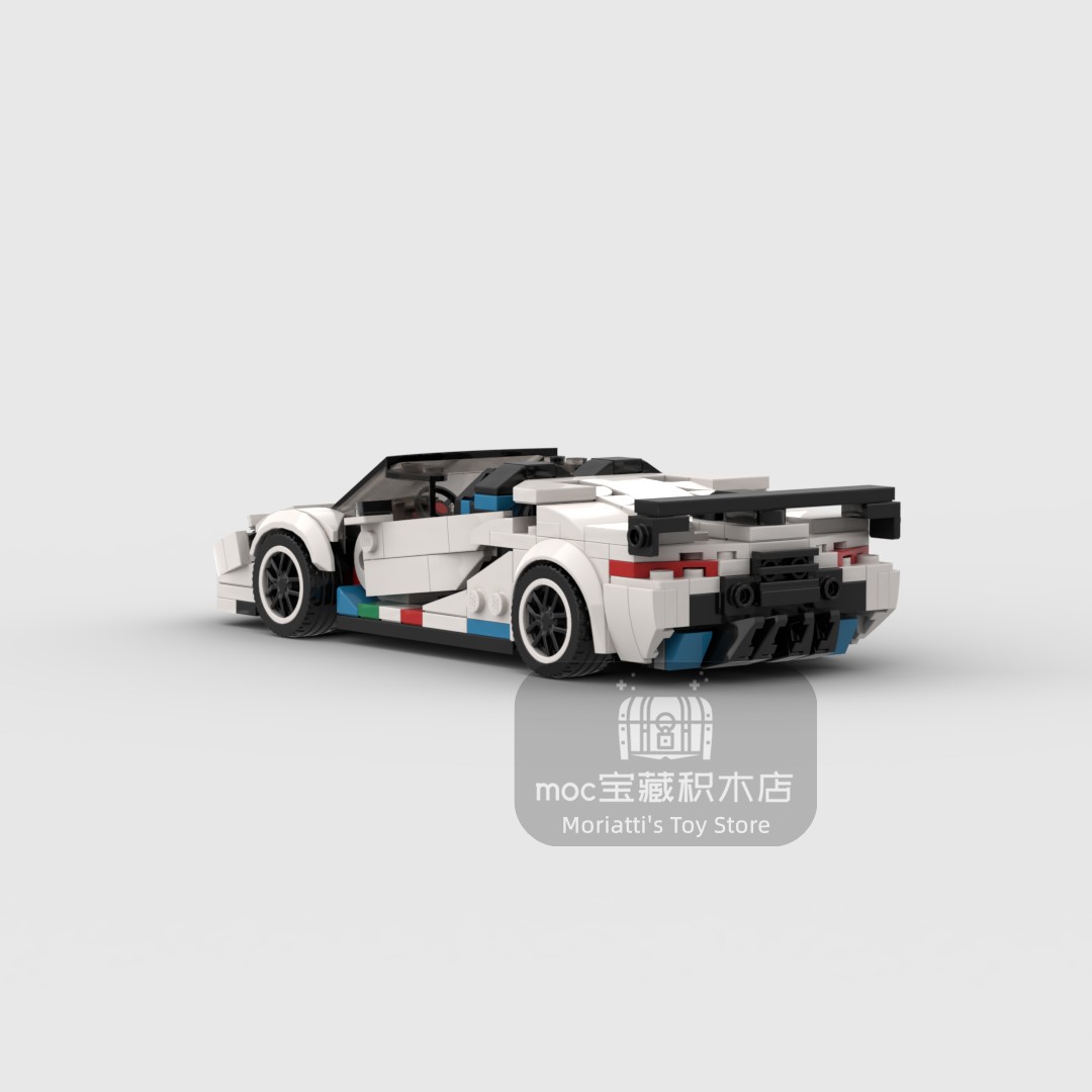 MOC Lambo Aventador SVJ 368pcs - Model Kit Lamborghini ulasan dan harga