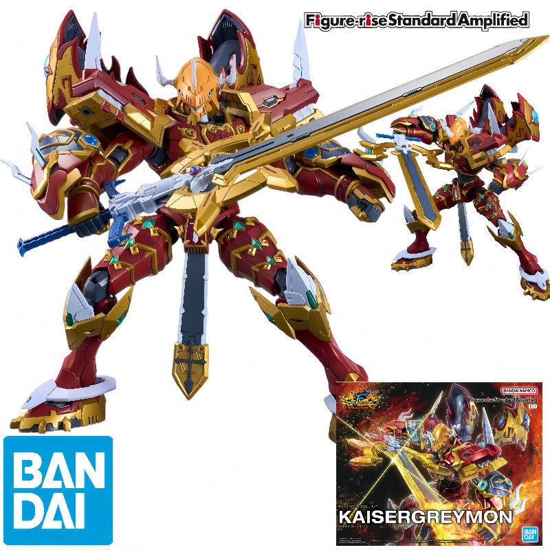 Bandai Figure-rise Standard Am - Model Kit Kaisergreymon ulasan dan harga