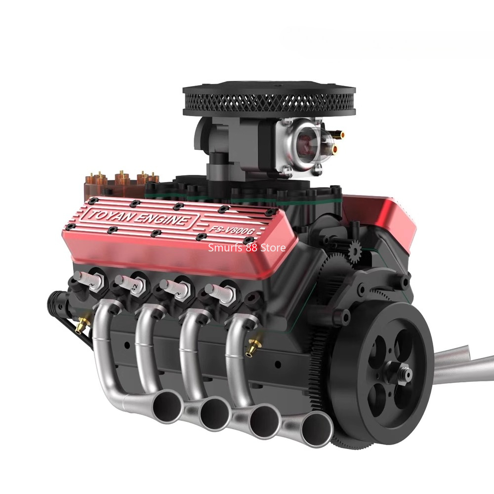 TOYAN V8 Model Mesin Logam DIY - Model Kit Engine V8 ulasan dan harga